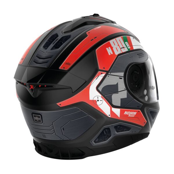 Nolan N80-8 Starscream N-com Kapalı Kask - Görsel 2