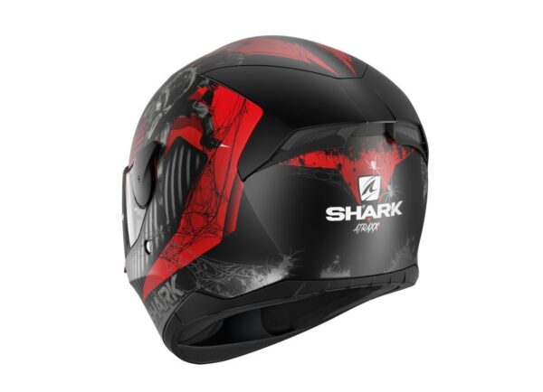 Shark D-Skwal 2 Atraxx Mat Kapalı Kask - Görsel 2