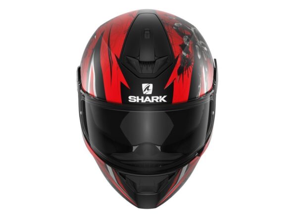 Shark D-Skwal 2 Atraxx Mat Kapalı Kask - Görsel 5