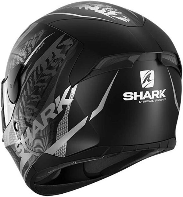 Shark D-Skwal 2 Shigan Mat Kapalı Kask - Görsel 2