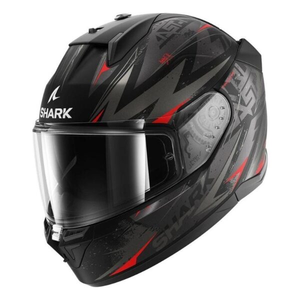 Shark D-Skwal 3 Blast-R Mat Kapalı Kask - Görsel 3