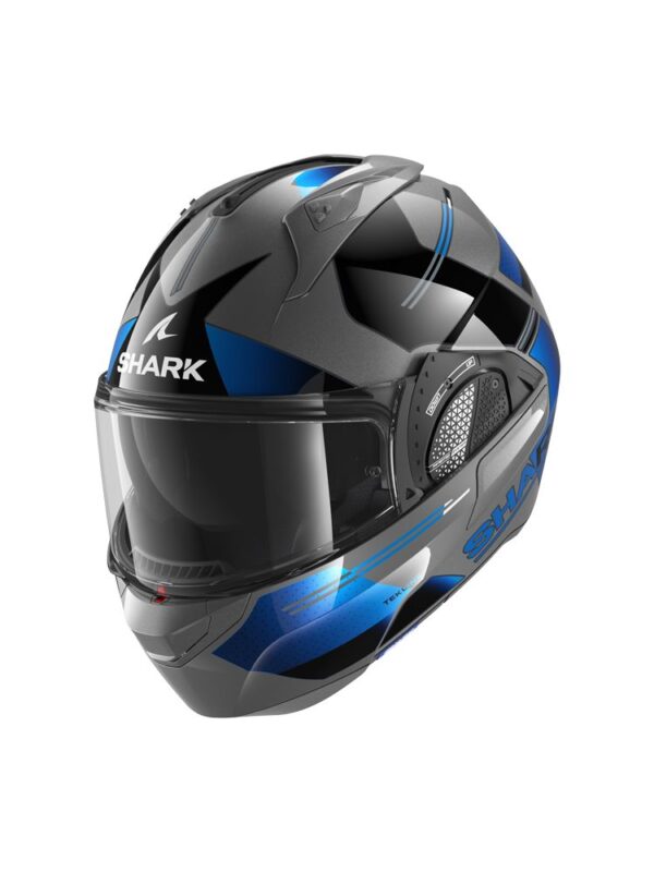 Shark Evo Gt Tekline (AUB) Çene Açılır Kask - Görsel 6