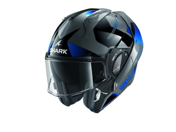 Shark Evo Gt Tekline (AUB) Çene Açılır Kask - Görsel 3