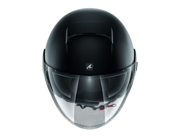 Shark Nano Blank Mat Siyah Açık Kask - Görsel 3